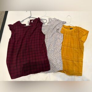 Lot of 3 M Dress Shirts